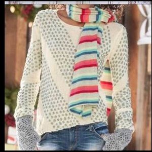 Sundance lambswool sweater asymmetrical hem